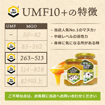 ＼バレンタイン店内全品3%OFFクーポン／マヌカハニー 10+ 250g (MGO 263〜513相当) はちみつ【初回限定お試し価格＆送料無料】｜非加熱 100％純粋 生マヌカ｜ハニーマザー オーガニック manuka マヌカはちみつ 生はちみつ ハチミツ 蜂蜜；