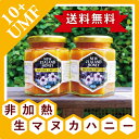 【全品ポイント10倍!要エントリー】ハニーマザー マヌカハニーUMF10+ 250g 【2個セット】非加熱の100%純粋生マヌカ はちみつ
