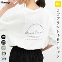 \期間限定クーポン配布中/SALE トップス Tシャツ 5分袖Tシャツ カットソー 半袖 コットン 綿 UVカット USAコットン 綿100% ロゴ 刺繍 レデ...