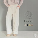 ■特別クーポン配布中■ボトムス パンツ ストレートパンツ ワイドパンツ タックパンツ 再生ポリエステル 抗菌防臭 無地 ツイル素材 レディース Honeys ハ...