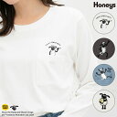 ■特別クーポン配布中■トップス カットソー 長袖 Tシャツ ロンT 長袖Tシャツ ひつじのショーン レディース Honeys ハニーズ ひつじのショーン/ロンT