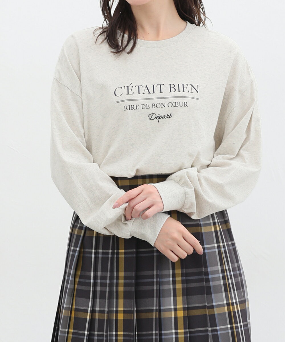 楽天市場】長袖 tシャツ レディース ロゴ(カラーベージュ)の通販 楽天市場】長袖 tシャツ レディース ロゴ(カラーベージュ)の通販