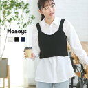\期間限定10&%OFF♪5/20(火)23:59まで/SALE ビスチェ キャミソール シャツ セット ニット シアーシャツ 長袖 重ね着 おしゃれ 春 セー...