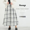 \最大2000円OFFクーポン!4/27(日)23:59まで/SALE ボトムス スカート ロングスカート レディース チェック柄 Aライン 春 夏 秋 冬 セ...