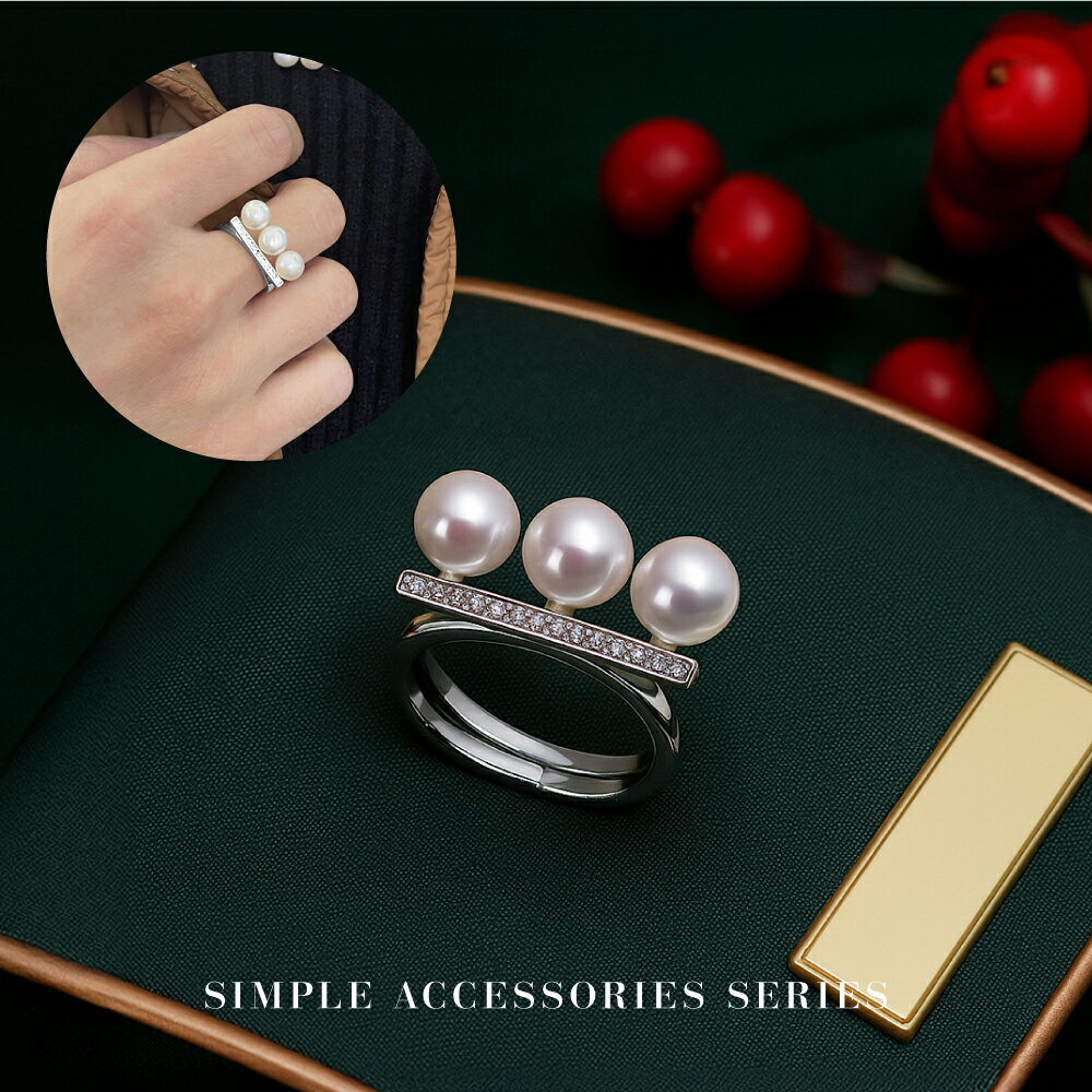 指輪 パールス 淡水 淡水真珠 3連 トリプルパール 3連パールリング レディース 大人 上品 指輪 華やか 高見え アクセサリー 普段使い カジュアル オケージョン セレモニー シンプル おしゃれ バレンタイン 結婚式 デート プレゼント