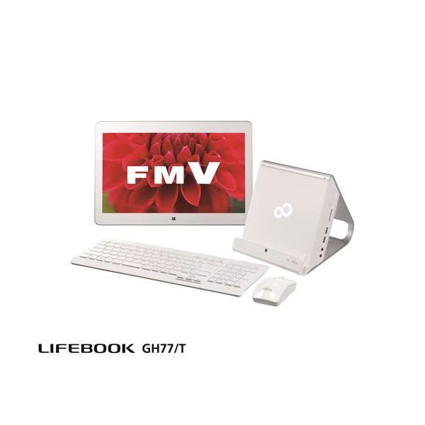 FUJITSU ノートパソコン FMV-LIFEBOOK GH FMVG77TW CORE i7 8,192.0MB 2,000.0GB 2,000.0GB ★訳あり★店頭展示品★