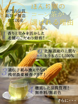 クーポン配布中！ 北海道産 コーン茶 4g×45p x 20袋（ 3600g 大容量 ティーバッグ ） ほんぢ園 ＜ ペットボトルよりお得！ コーン茶 国産 とうもろこし茶 ノンカフェイン ママ 妊婦さん 血圧測定 【LC】 ＞ 送料無料 ／セ／