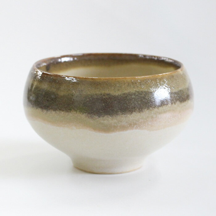 乐天商城 - 茶道具 抹茶茶碗 美濃焼 抹茶ボール 山並みローズ お茶碗 日本製 国産 抹茶碗 抹茶椀 茶わん 茶道 和食器 うつわ 器 茶器 （Y-4185）