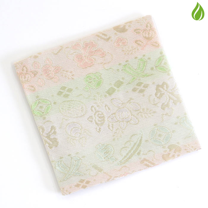 茶道具 名物裂 古帛紗 紗 橘宝尽し裂（たちばらたからづくし）中川政七商店 絹 正絹 シルク 和装小物 ..