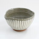 茶道具 抹茶茶碗 片口抹茶碗 正村作 削ぎ粉引 美濃焼 お茶碗 日本製 国産 抹茶碗 抹茶椀 茶わん 茶道 和食器 うつわ 器 茶器 (Y-3095)(z)送料...