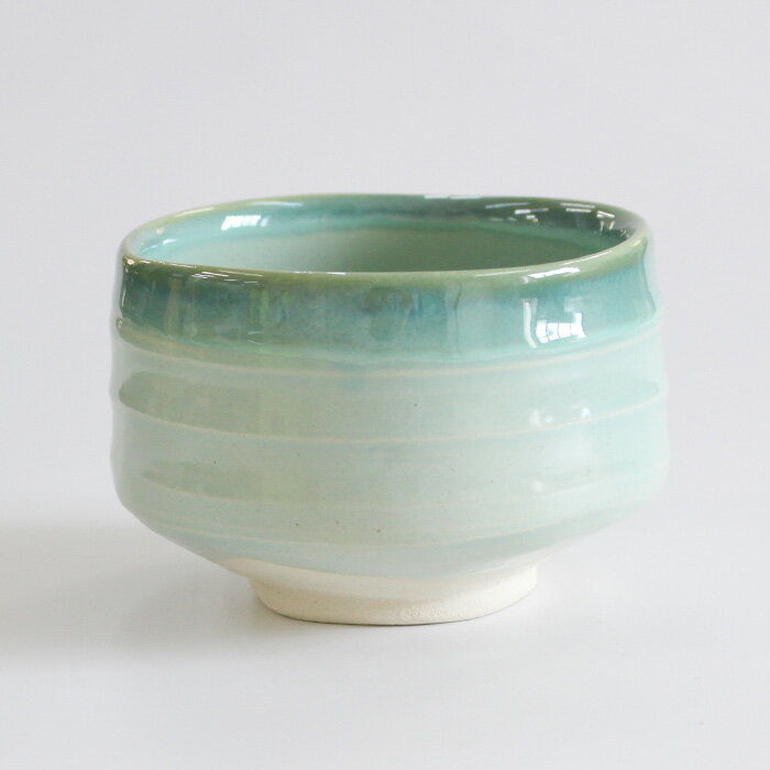 茶道具 抹茶茶碗 美濃焼 均窯 ひわ硝子 お茶碗 日本製 国産 抹茶碗 抹茶椀 茶わん 茶道 和食器産 うつわ 器 茶器 （z）