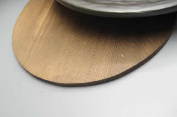 耐熱調理器具をお持ちの方に♪丸焼杉板19.5cm 2
