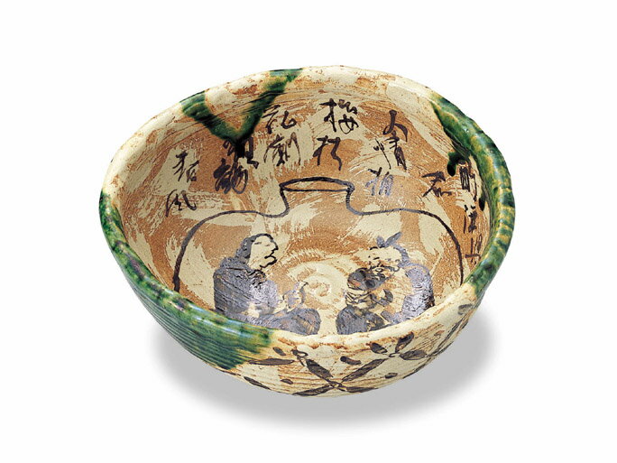 徳利仙人9.5寸深鉢