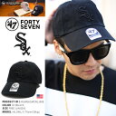 47 ローキャップ フォーティーセブンブランド BRAND CAP 帽子 ベースボール ボールキャップ MLB メジャーリーグ シカゴ ホワイトソックス コラボ...