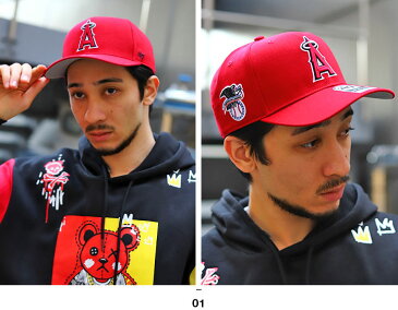 ロサンゼルス エンゼルス 帽子 キャップ CAP メンズ レディース 【B-SRS04WBP-RD】 フォーティーセブンブランド 47BRAND かっこいい グッズ MLB 公式 メジャーリーグ ベースボール 大リーグ 刺繍 アメカジ おしゃれ 赤 スナップバック ストリート系 正規品 ギフト