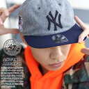 47 キャップ 47brand ニューヨーク ヤンキース 帽子 メンズ レディース 春夏秋冬用 グレー MLB NY ロゴ フォーティセブン cap ぼうし 深め スナップバック おしゃれ かっこいい アメカジ ゴルフ ヒップホップ ストリート系 メルトン B-HMPST17MBP-GY