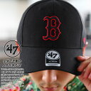 47 キャップ レッドソックス ローキャップ メンズ レディース 春夏秋冬用 全2色 MLB Red Sox B ロゴ 47brand フォーティセブン MVP...