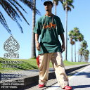 ACE FLAG 上下セット 半袖 ブランド Tシャツ チノパン ロングパンツ 上下 セットアップ メンズ 春夏用 緑 大きいサイズ エースフラッグ b系 ヒッ...