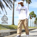 ACE FLAG 上下セット 長袖 ロンT チノパン ロングパンツ セットアップ メンズ 大きいサイズ エースフラッグ Compton コンプトン ペイズリー ...