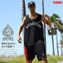 ACE FLAG 上下セット ブランド ノースリーブ Tシャツ タンクトップ ハーフパンツ メンズ 春夏用 黒 白 大きいサイズ エースフラッグ セットアップ ...