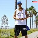 ACE FLAG 上下セット ブランド ノースリーブ Tシャツ タンクトップ ハーフパンツ メンズ 春夏用 白 黒 大きいサイズ エースフラッグ セットアップ ...