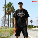 ACE FLAG 上下セット 半袖 ブランド Tシャツ ハーフパンツ メンズ 春夏用 全2色 大きいサイズ エースフラッグ セットアップ South Centr...