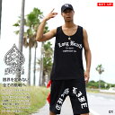 ACE FLAG 上下セット 半袖 ブランド Tシャツ ハーフパンツ メンズ 春夏用 黒 白 大きいサイズ エースフラッグ セットアップ Long Beach ...