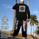 ACE FLAG 上下セット 長袖 ブランド スケボー メンズ 春秋冬用 黒 白 大きいサイズ エースフラッグ セットアップ トレーナー スウェット 裏パイル ...