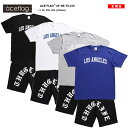 ACE FLAG 上下セット 半袖 ブランド Tシャツ ハーフパンツ メンズ 春夏用 全4色 大きいサイズ エースフラッグ セットアップ ゆったり スウェット ...
