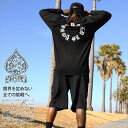ACE FLAG 上下セット 長袖 Tシャツ ロンT ブランド スウェット ハーフパンツ メンズ 春秋冬用 黒 大きいサイズ エースフラッグ セットアップ WORLD IS YOURS ワールドイズユアーズ ビッグシルエット b系 ヒップホップ ファッション ストリート系 2025春夏 新作 AF-SE-LT-139
