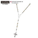 ネックレス チェーン ゴールド 66cm エースフラッグ ACEFLAG ロザリオ Rosary ロングチェーン メンズ レディース 銀 b系 ヒップホップ フ...