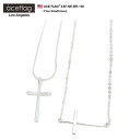 ACEFLAG ネックレス メンズ レディース シルバー 46cm エースフラッグ チェーン クロス 十字架 ペンダント おしゃれ ラッパー 西海岸 ウエッサイ...