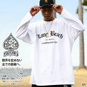 ACEFLAG ロンT メンズ 春秋冬用 白/黒 大きいサイズ エースフラッグ Tシャツ 長袖 シンプル Long Beach ロングビーチ LBC LA ロサンゼルス 西海岸 b系 ヒップホップ ファッション ダンス ストリート系 ブランド 服 新作 AF-TL-LT-024