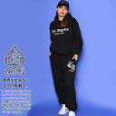 ACEFLAG 上下セット 長袖 レディース 全3色 大きいサイズ エースフラッグ セットアップ パーカー フーディ スウェット 上下 スウェットパンツ Los...