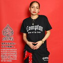 【50%OFF】ACEFLAG Tシャツ 半袖 レディース 白 黒 大きいサイズ ビッグシルエット エースフラッグ かわいい キュート Compton コンプトン ロゴ b系 ヒップホップ ファッション ダンス ストリート系 ブランド 服 AF-TS-TS-030