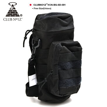 b系 ヒップホップ ストリート系 ファッション メンズ レディース バッグ 【CN-BG-SD-001】≪WATER BOTTLE & CIGARETTE WAIST POUCH≫ クラブノイズ CLUB NO1Z 水筒ケース Fサイズ(男女兼用) 正規品 ギフト