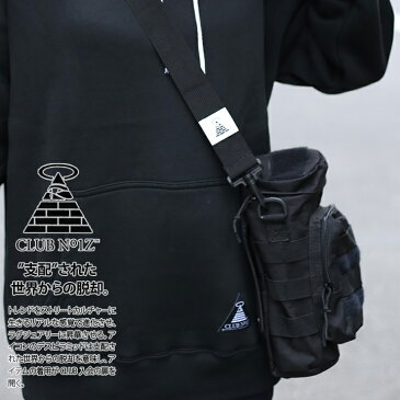 b系 ヒップホップ ストリート系 ファッション メンズ レディース バッグ 【CN-BG-SD-001】≪WATER BOTTLE & CIGARETTE WAIST POUCH≫ クラブノイズ CLUB NO1Z 水筒ケース Fサイズ(男女兼用) 正規品 ギフト