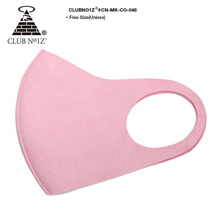 クラブノイズ CLUB NO1Z かっこいい マスク メンズ 大きめ 布マスク おしゃれ スウェード風 レディース 男女兼用 ピンク b系 ヒップホップ ストリ...