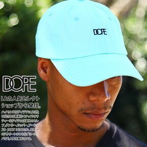 DOPE キャップ ローキャップ メンズ レディース 春夏秋冬用 全3色 ドープ 帽子 cap 浅め ベースボールキャップ おしゃれ かっこいい 定番 ロゴ 刺繍 アメカジ b系 ヒップホップ ファッション ストリート系 ハイ ブランド 2017-H260