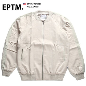 EPTM アウター 春 長袖 メンズ レディース 春秋冬用 カーキ エピトミ ウインドブレーカー スイングトップ コットンジャケット ライトアウター おしゃれ かっこいい ライン アメリカ製 ヒップホップ ストリート系 ハイ ブランド 服【SALE】EP7323