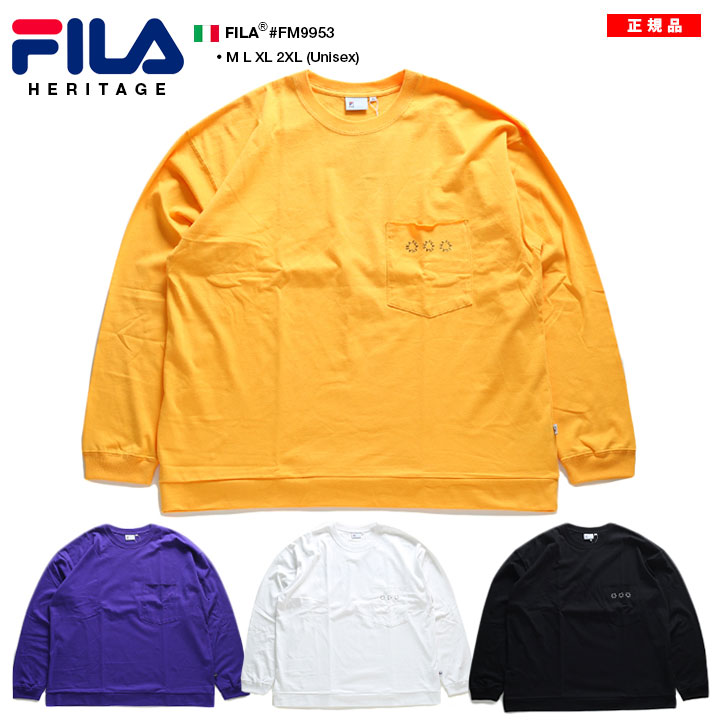 FILA heritage ロンT ストリート メンズ 