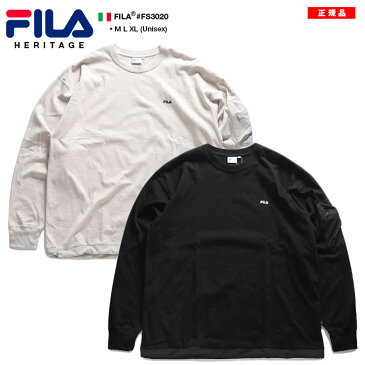 FILA heritage × Major Force ロンT メンズ レディース 春秋冬用 全2色 大きいサイズ ビッグシルエット フィラ ヘリテージ メジャーフォース 限定コラボ Tシャツ 長袖 おしゃれ かっこいい スポーツ ヒップホップ ストリート系 ハイ ブランド 服 2021年 春新作 FS3020