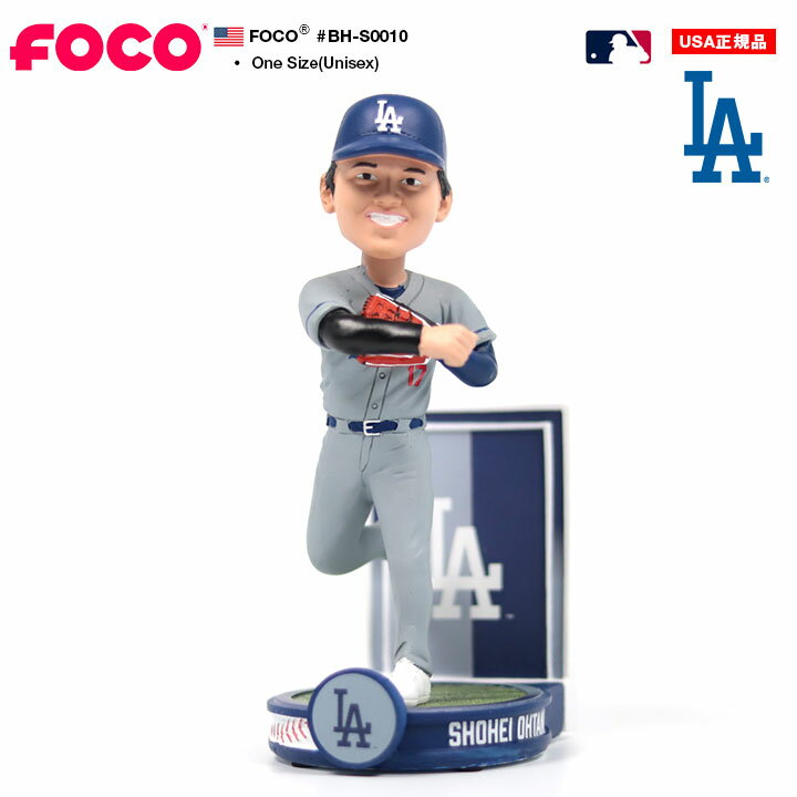 FOCO ドジャース 公式 大谷翔平 フィギュア バブルヘッド 人形 ピッチャー 投手 二刀流 MLB 世界2025個限定 LA 限定品 Dodgers フォコ...