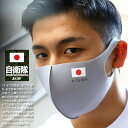 自衛隊 グッズ 空自 航空自衛隊 洗える マスク 布マスク グレー 立体マスク おしゃれ かっこいい シンプル 日の丸 日章旗 日本国旗 JAPAN ミニロゴ ...