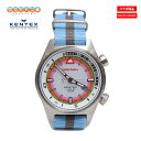 ゆるキャン△ 公式グッズ 野クル モデル 腕時計 ソーラー 方位計 日本製 キャンプウォッチ 電池交換不要 ソーラーウォッチ NATO ナイロン ベルト 水色 ...