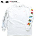 エルアールジー LRG ロンT ロングスリーブTシャツ 長袖 メンズ 白 L XL 2L LL 2XL 3L XXL 3XL 4L XXXL 4XL 5L XXXXL 大きいサイズ b系 ヒップホップ ストリート系 ファッション ブランド 服 かっこいい おしゃれ 袖プリント キリン 国旗 ビッグシルエット B191020