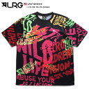 エルアールジー LRG Tシャツ 半袖 総柄 メンズ レディース 黒 L XL 2L LL 2XL 3L XXL 3XL 4L XXXL 4XL 5L XXXXL 大きいサイズ b系 ヒップホップ ストリート系 ブランド 服 かっこいい おしゃれ 総柄 ロコ ハワイアン文字 プリント ビッグシルエット オーバーサイズ D191018