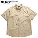 エルアールジー LRG 半袖シャツ 総柄 プリント メンズ カーキ L XL 2L LL 2XL 3L XXL 3XL 4L XXXL 4XL 5L XXXXL 大きいサイズ b系 ヒップホップ ストリート系 ファッション ブランド 服 かっこいい おしゃれ ボタンダウン ラスタカラー 星 スター キリン 刺繍 B192005