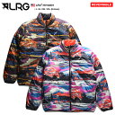 エルアールジー LRG ジャケット アウター リバーシブル 中綿 長袖 メンズ 黒 ピンク L XL 2L LL 2XL 3L XXL 3XL 4L XXXL 大きいサイズ b系 ヒップホップ ストリート系 ファッション ブランド かっこいい おしゃれ 軽量 撥水 総柄 シンプル ビッグシルエット K194001
