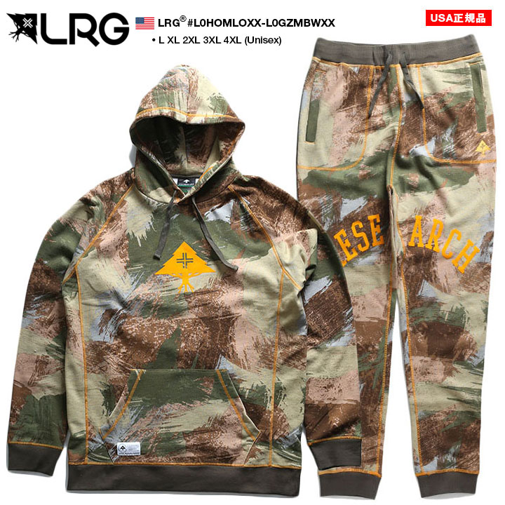 エルアールジー LRG 上下セット セットアップ 長袖 メンズ レディース 男女兼用 春秋冬用 カーキ L XL 2L LL 2XL 3L XXL 3XL 4L XXXL 大きいサイズ b系 ヒップホップ ストリート系 ファッション ブランド 服 ギフト L0HOMLOXX-L0GZMBWXX
